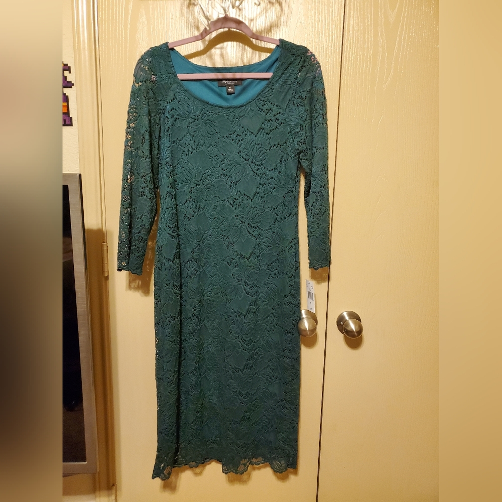 Green Lace Dress